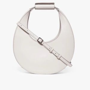 Staud Mini Moon Bag cream
